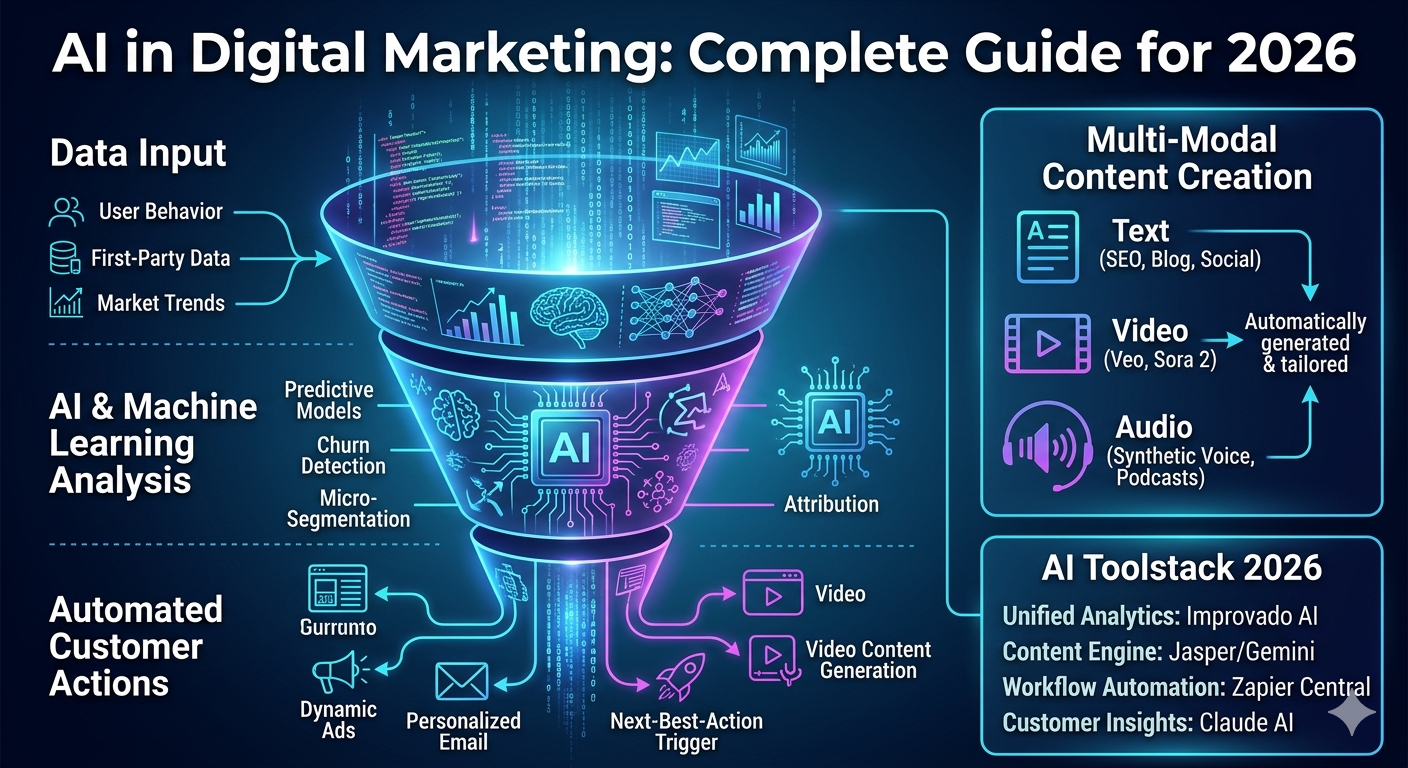 AI in Digital Marketing Complete Guide for 2026