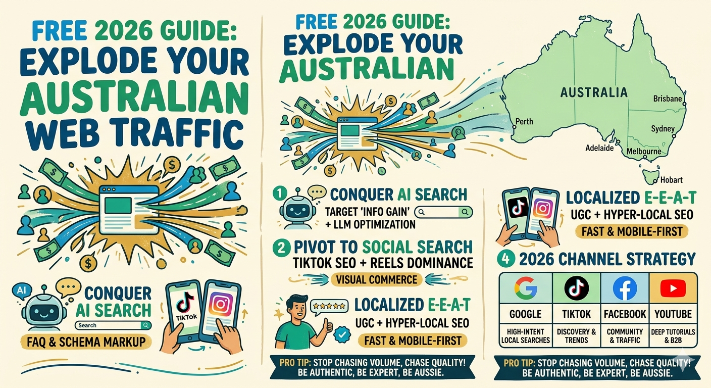 Free 2026 Guide Explode Your Australian Web Traffic
