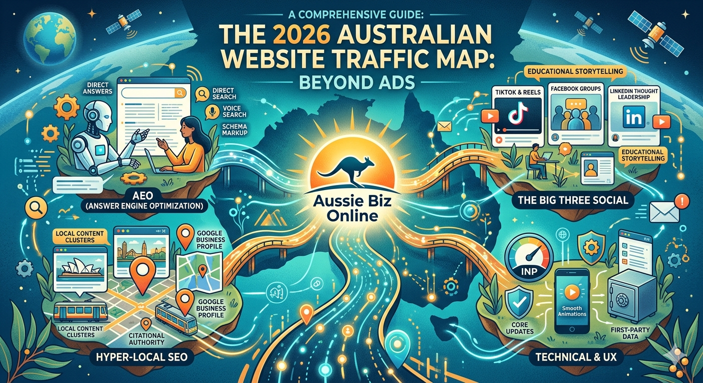 How to Get Website Traffic in Australia Without Ads (2026 Guide)
